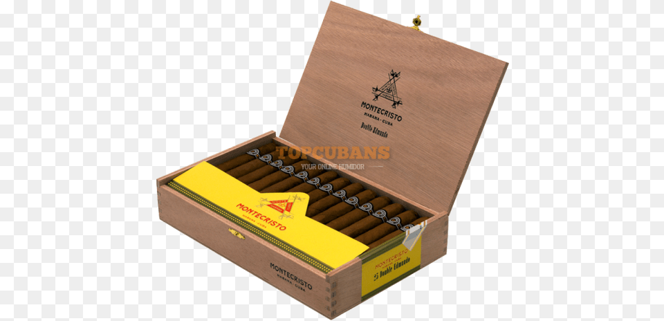 Montecristo Double Edmundo Box Of Montecristo, Weapon, Head, Person, Face Free Transparent Png