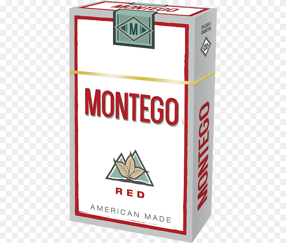 Montego Menthol Gold Cigarettes, Box, Cardboard, Carton Free Png