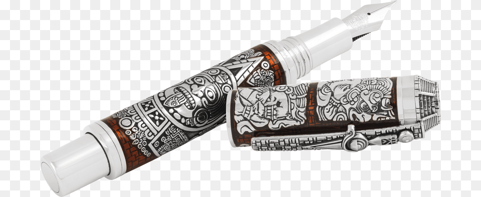 Montegrappa Mayan Calendarancient Mexican Civilizations Dagger, Pen, Smoke Pipe, Fountain Pen Free Png Download