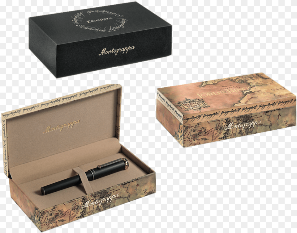 Montegrappa The Lord Of Rings Cardboard Box, Gun, Weapon Free Transparent Png