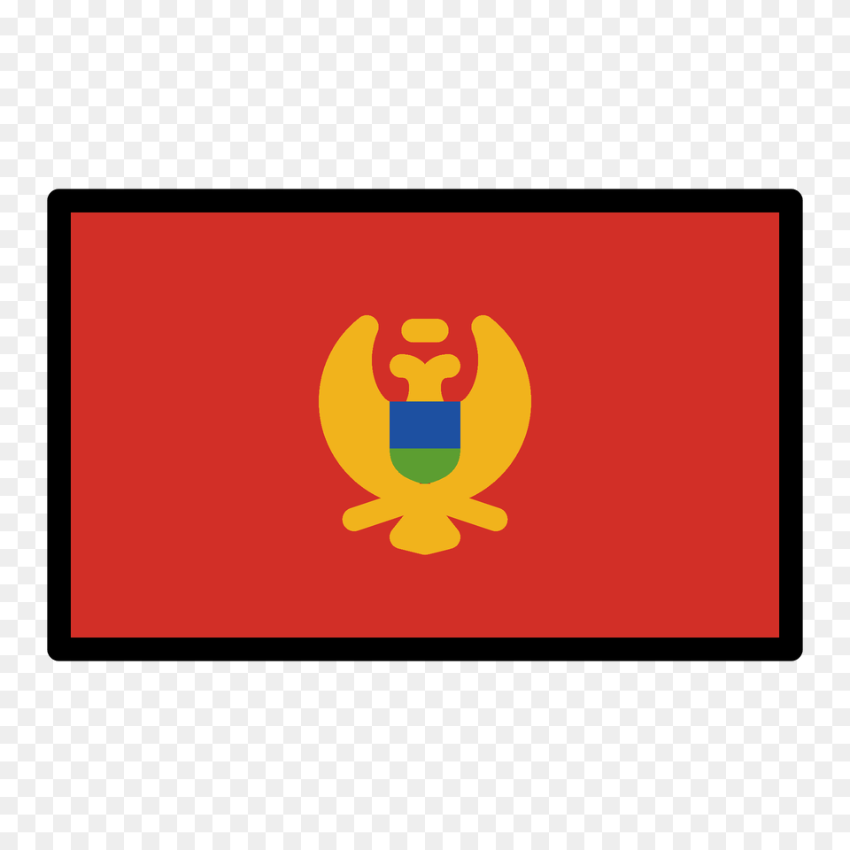 Montenegro Flag Emoji Clipart, Logo, Blackboard Free Transparent Png