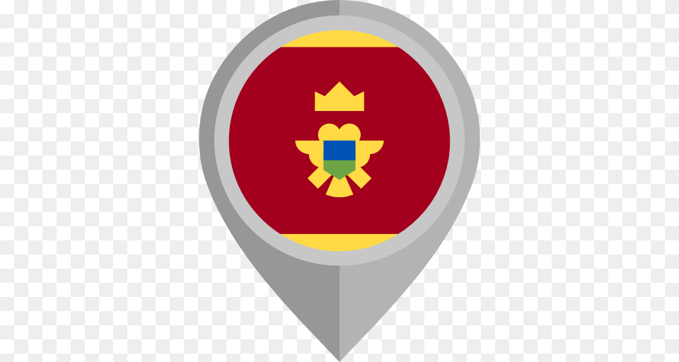 Montenegro Flags Country Nation World Flag Icon, Logo, Symbol, Armor Free Png Download