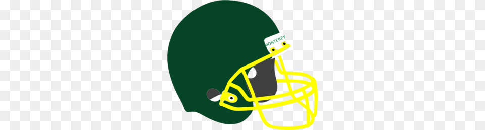 Monterey Football Helmet Clip Art, American Football, Sport, Football Helmet, Playing American Football Free Png
