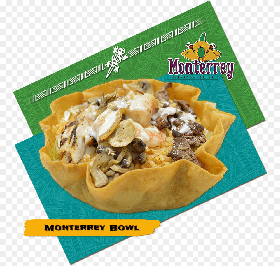 Monterrey Salad, Food, Snack, Bread Free Png Download