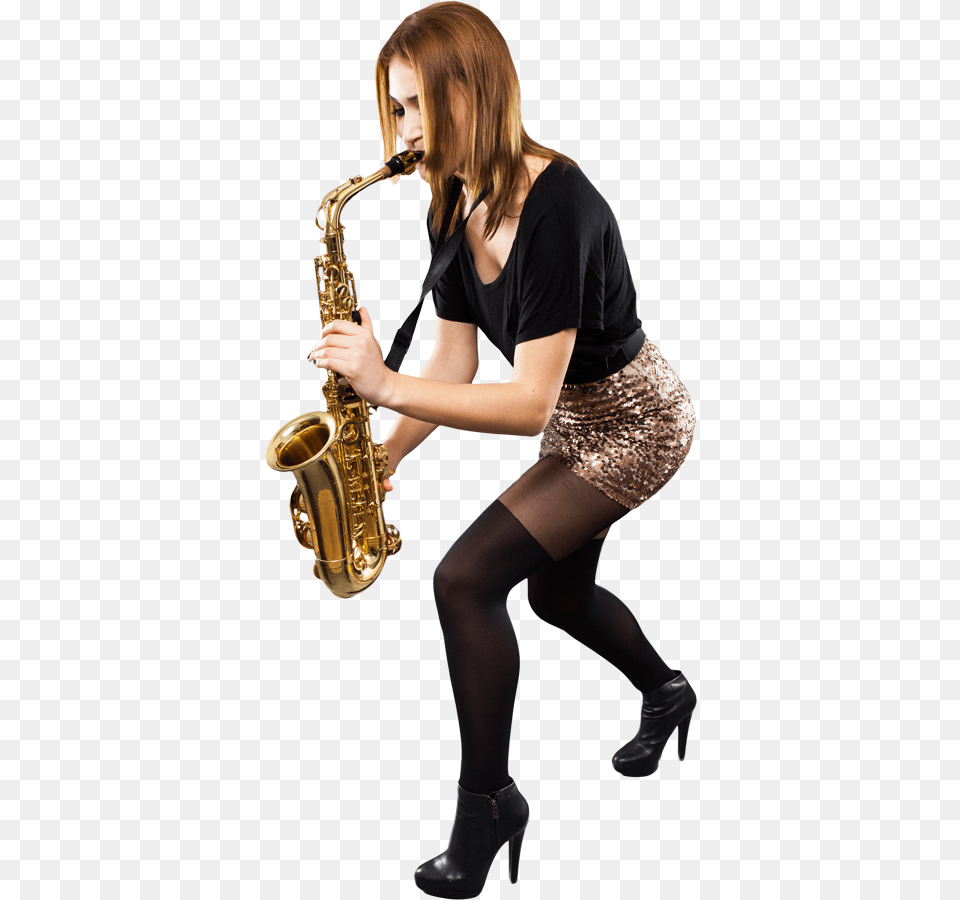 Montessori Center Saxophone Saxophone, Adult, Person, Woman, Female Free Png Download