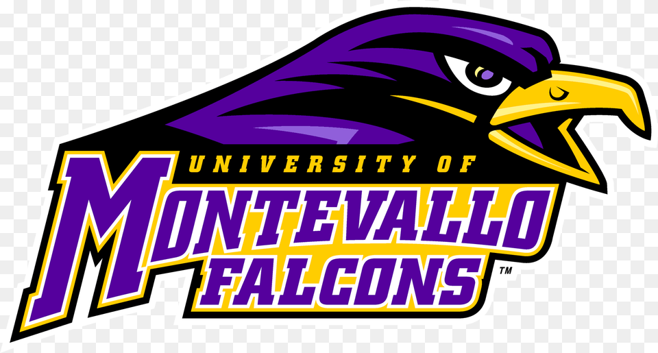 Montevallo Track And Field Teams Earn Top 5 Indoor Montevallo Falcons Logo, Animal, Beak, Bird Free Png