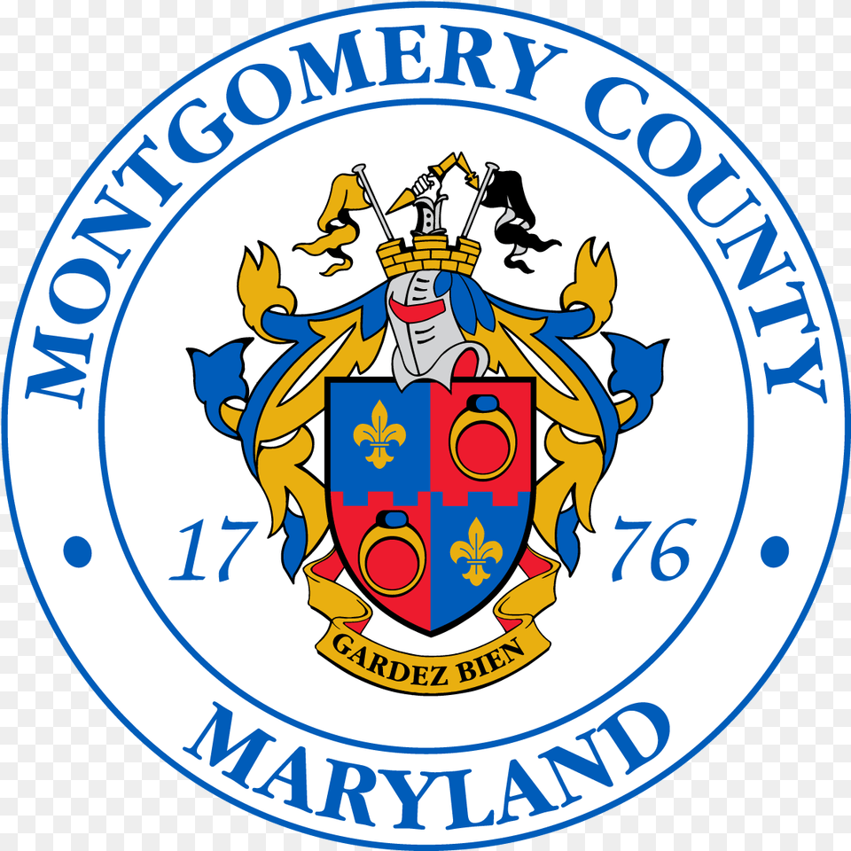 Montgomery County Government Montgomery County Council, Emblem, Symbol, Logo, Badge Png Image