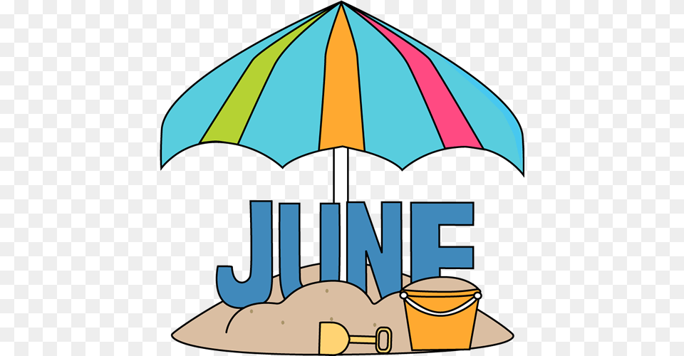 Month Clip Art Month Of June, Canopy, Umbrella, Smoke Pipe, Animal Png Image