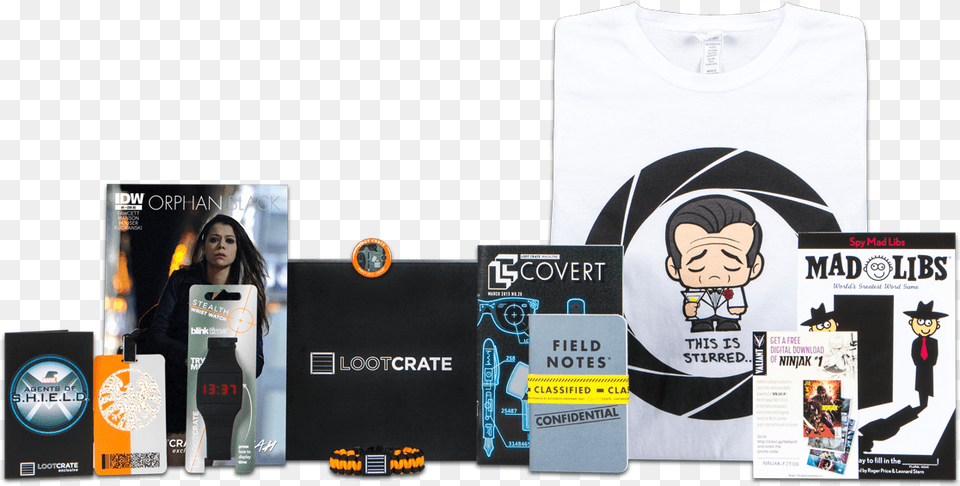 Monthly Geek And Gamer Subscription Box Flyer, T-shirt, Publication, Book, Clothing Free Png