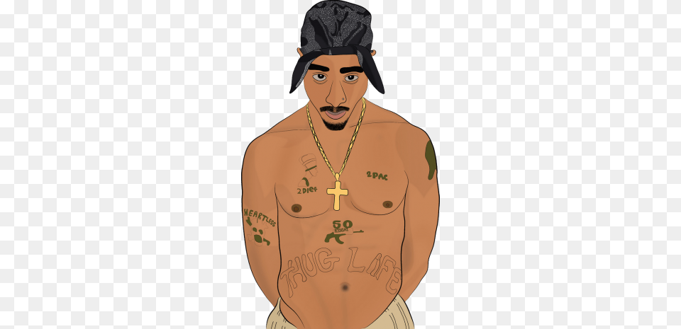 Months Ago 69 5 Tupac, Accessories, Necklace, Jewelry, Person Png Image