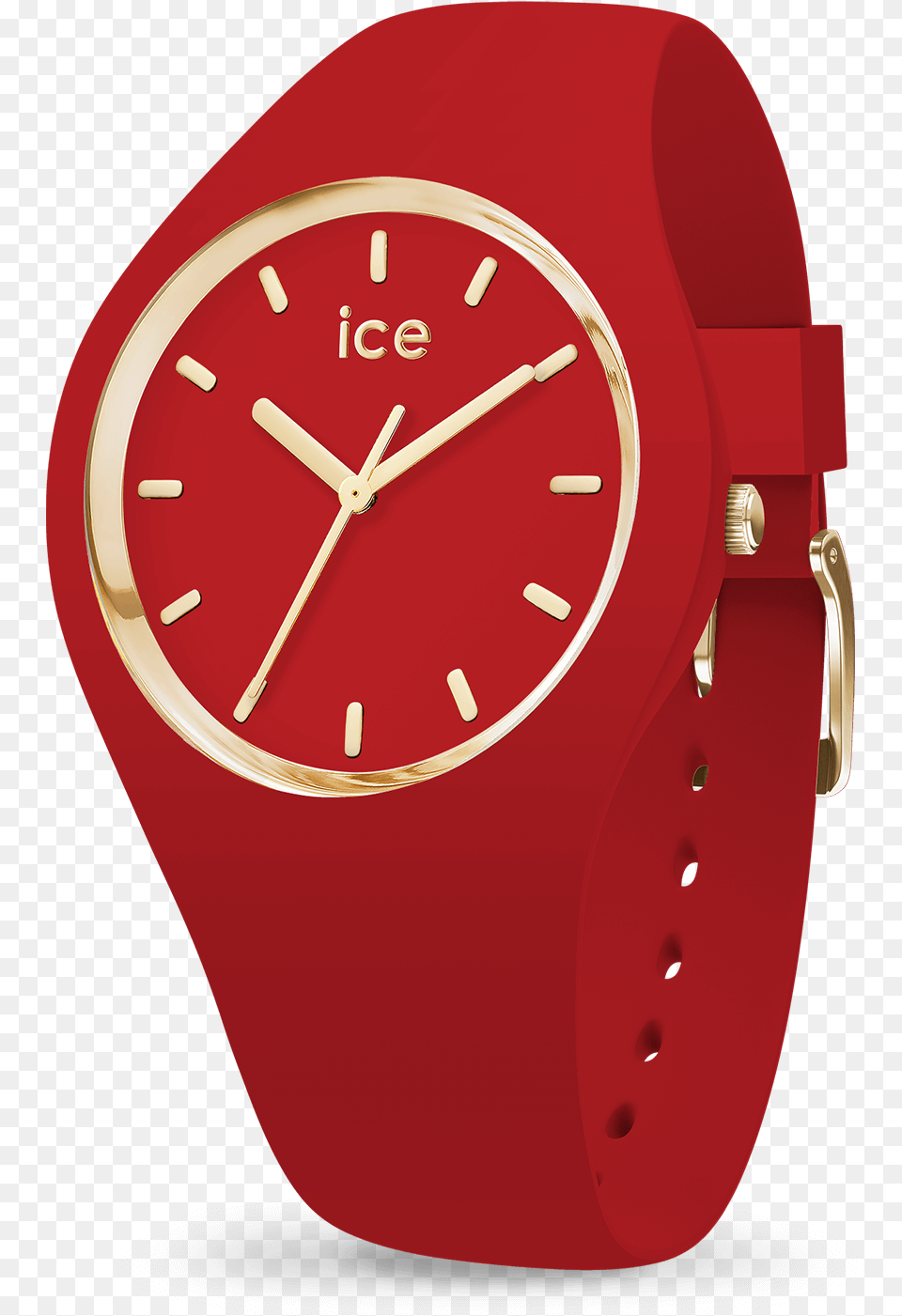 Montre Ice Watch Femme Rouge, Wristwatch, Arm, Body Part, Person Free Transparent Png