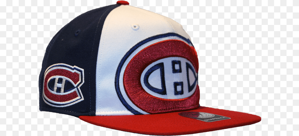 Montreal Canadiens Tri Colour Colossal Snapback Hat Canadiens, Baseball Cap, Cap, Clothing Free Png