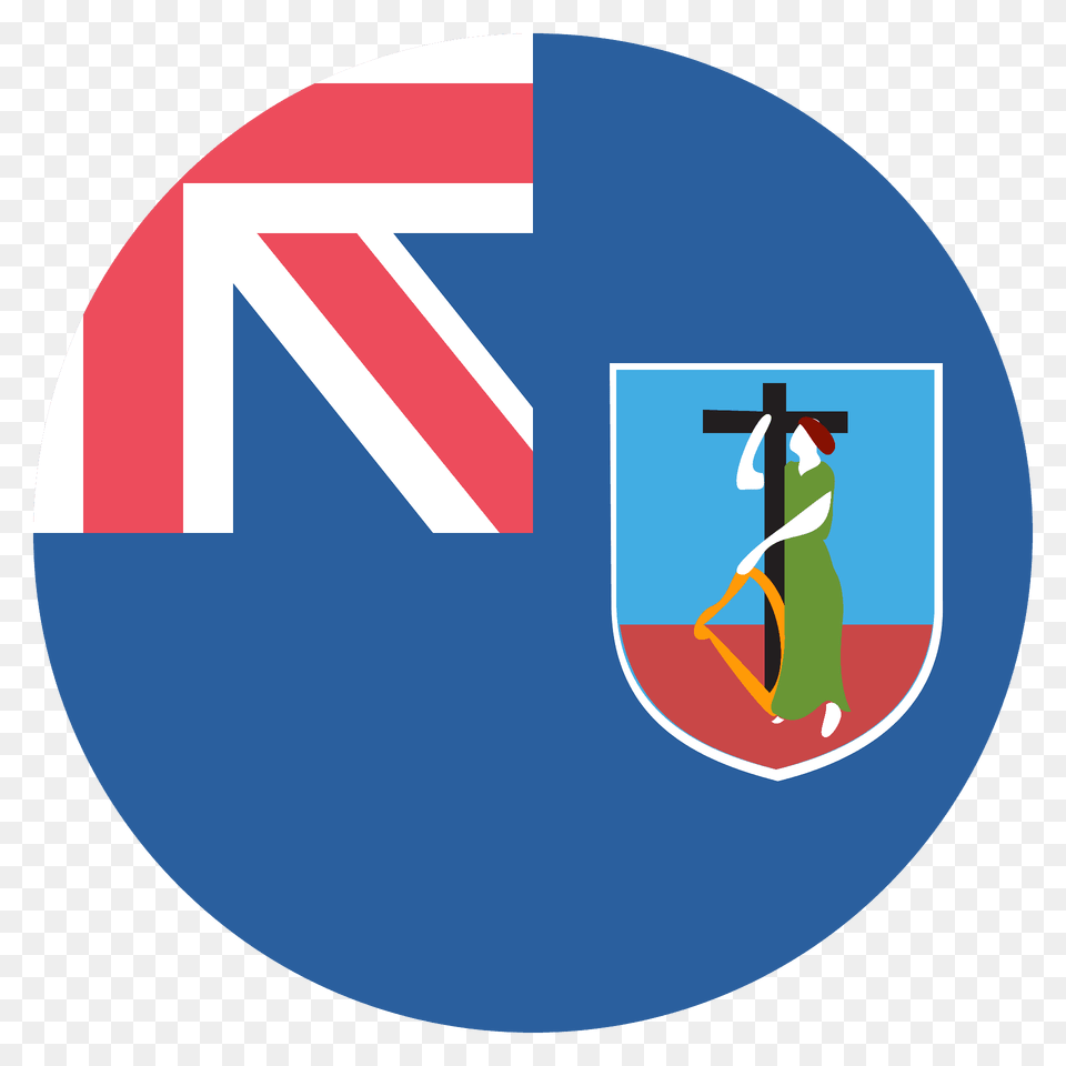 Montserrat Flag Emoji Clipart, Logo Png Image