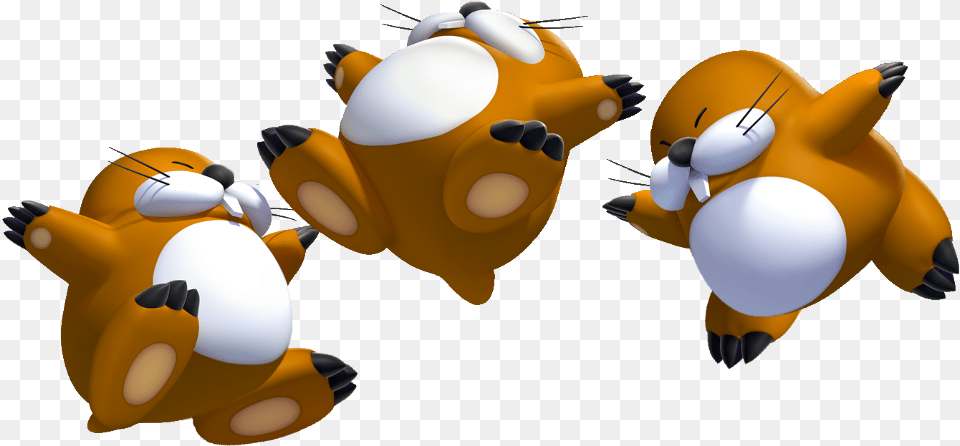 Monty Mole Super Mario Monty Mole, Toy, Animal Png Image