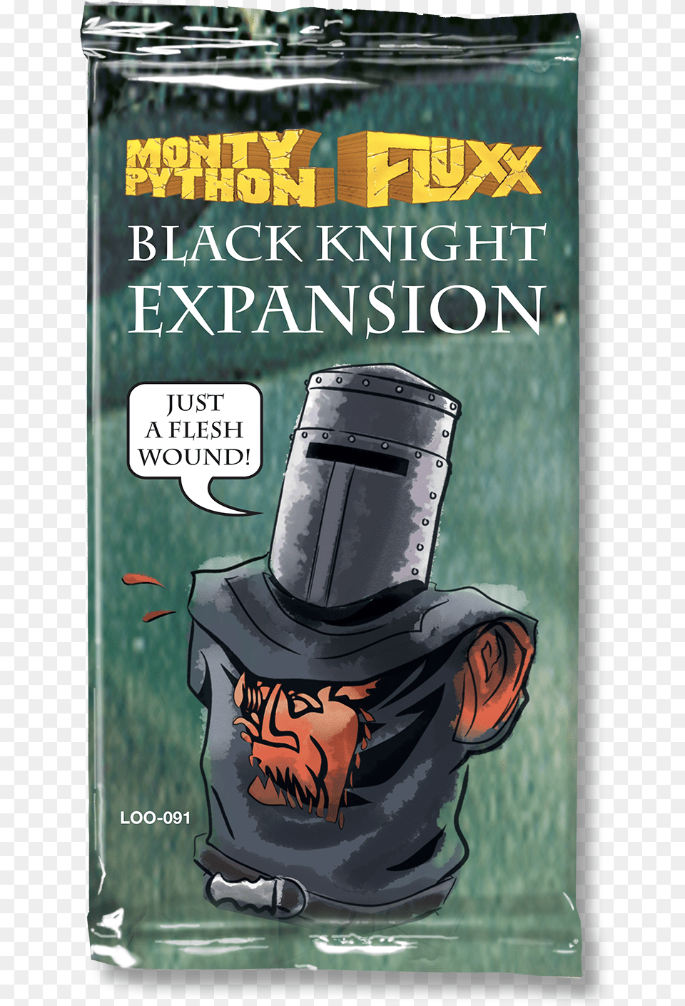 Monty Python Fluxx Black Knight, Book, Publication, Adult, Male Free Png Download