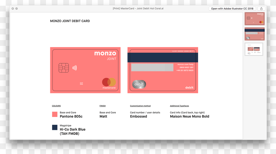 Monzo Joint Account Cards, File, Webpage, Text, Credit Card Free Transparent Png