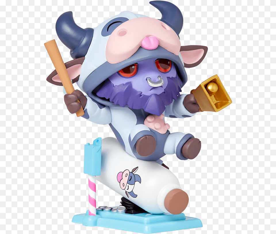 Moo Cow Alistar Figure, People, Person, Toy, Face Free Png