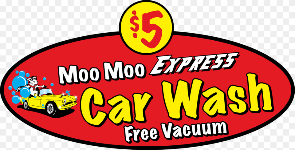 Moo Moo Car Wash Logo, Transportation, Vehicle, Baby, Person Png