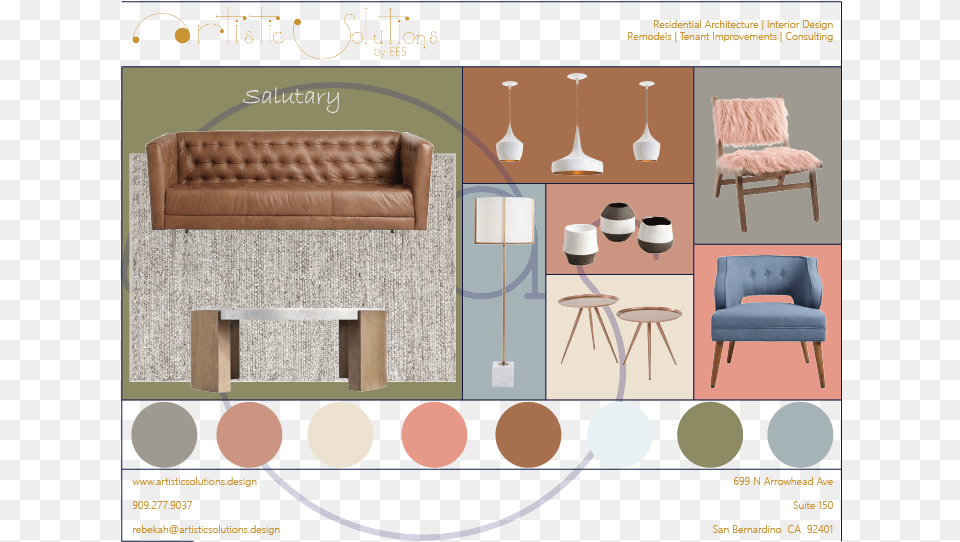 Mood Board Copy Plywood, Interior Design, Couch, Furniture, Indoors Free Png Download