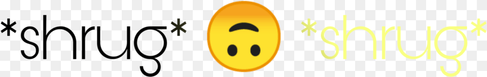 Mood Emoji Shrug Upsidedownsmily Geussilldie Shrugshrug Smiley, Logo, Outdoors Free Png