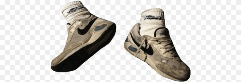 Moodboard Shoes Sneakers Old Dirty Feet Nike Dirty Shoes Transparent Background, Clothing, Footwear, Shoe, Sneaker Free Png Download