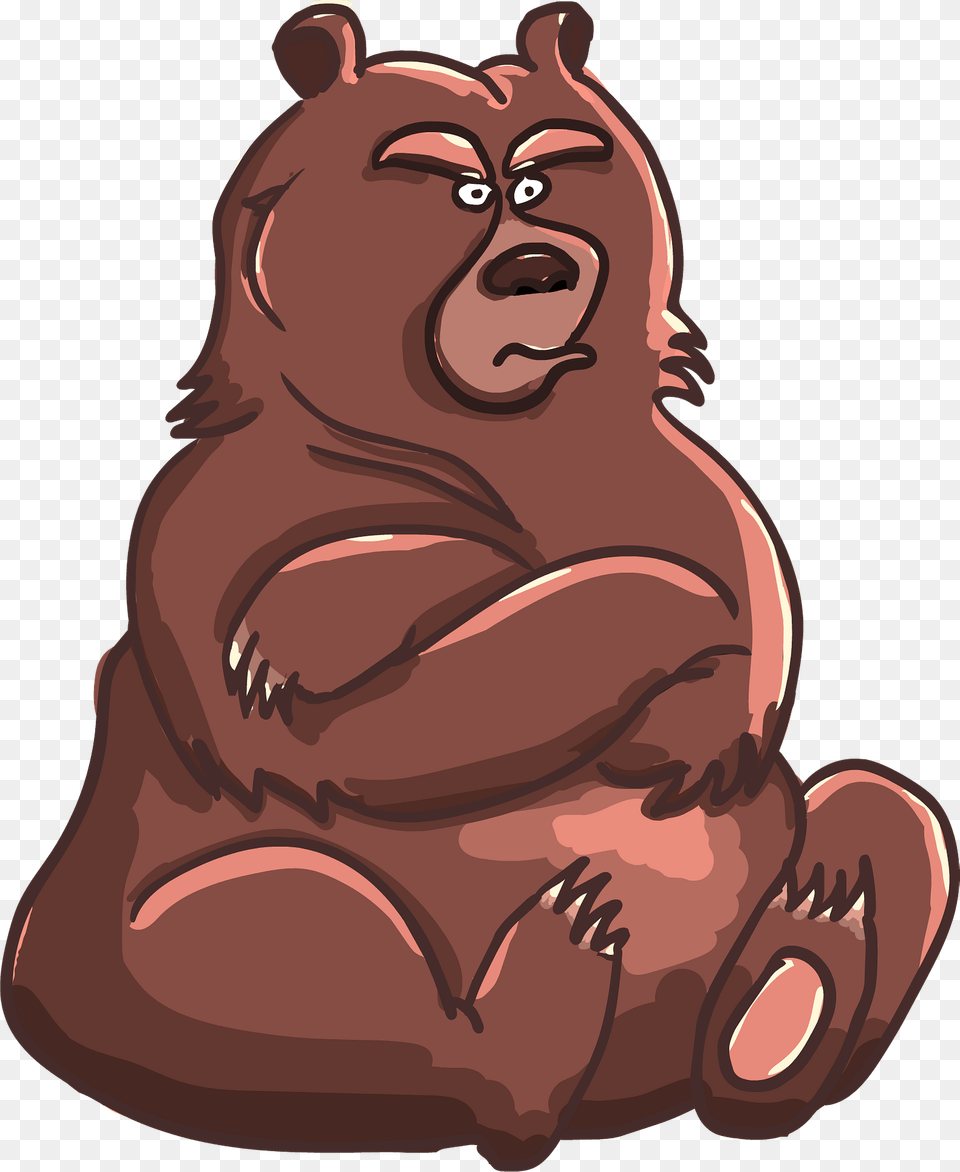 Moody Bear Clipart, Baby, Person, Animal, Mammal Png