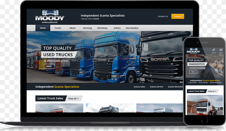 Moody International Web Design, Vehicle, Truck, Transportation, Mobile Phone Png Image