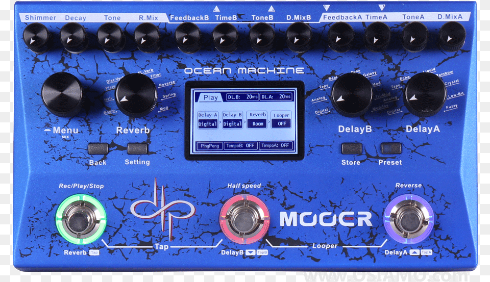 Mooer Ocean Machine, Electronics, Stereo, Amplifier, Computer Hardware Png