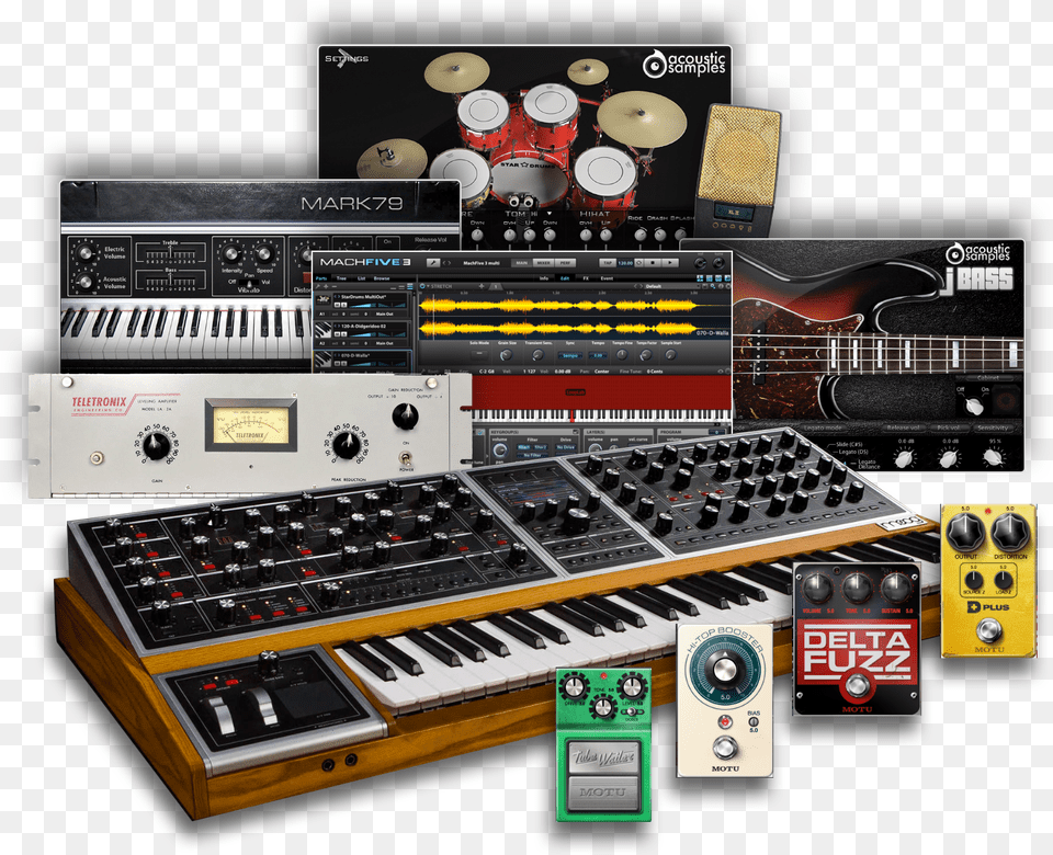 Moog One, Electronics, Speaker, Guitar, Musical Instrument Free Transparent Png