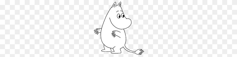 Moomintroll, Cutlery, Fork, Animal, Fish Free Png