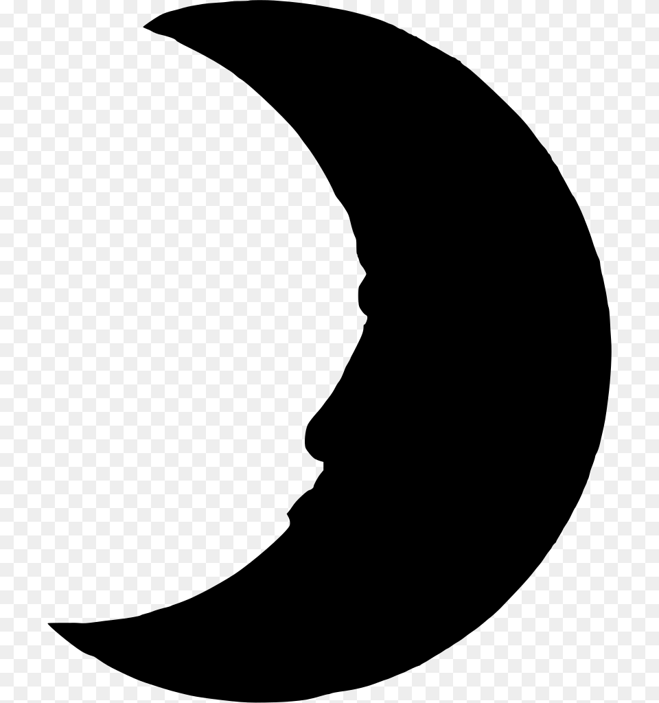 Moon, Gray Free Png Download