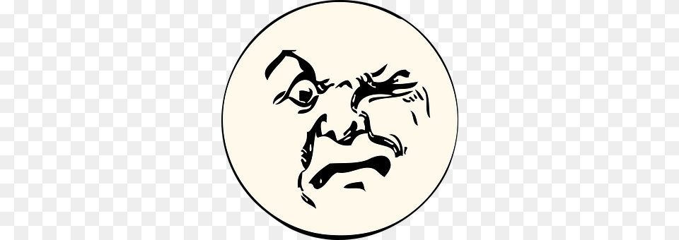 Moon Stencil Free Transparent Png