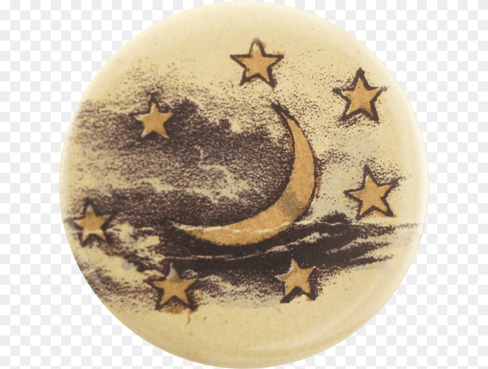 Moon Amp Stars Circle, Pottery, Symbol, Astronomy, Nature Free Png