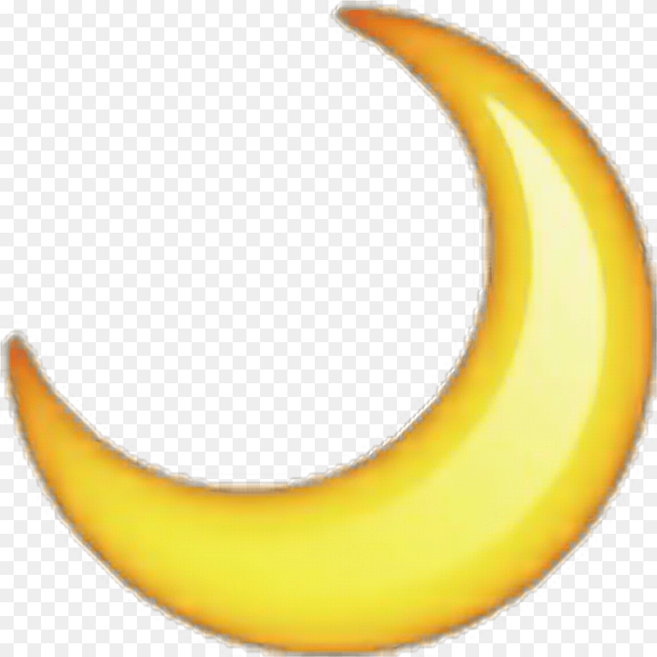 Moon And Stars Emoji Clipart Stars And Moon Emoji, Produce, Plant, Outdoors, Night Free Transparent Png