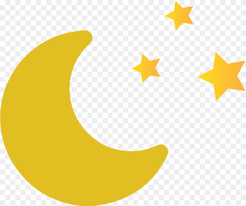 Moon And Stars Moon And Star Svg Cut File Winner Moon And Stars Cut Out, Nature, Night, Outdoors, Astronomy Free Png