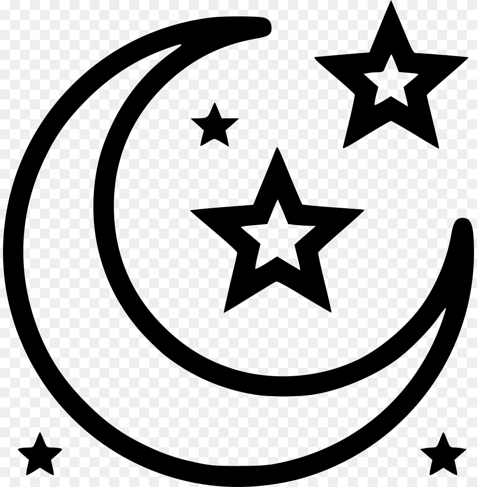 Moon And Stars Moon And Stars Icon, Star Symbol, Symbol Png