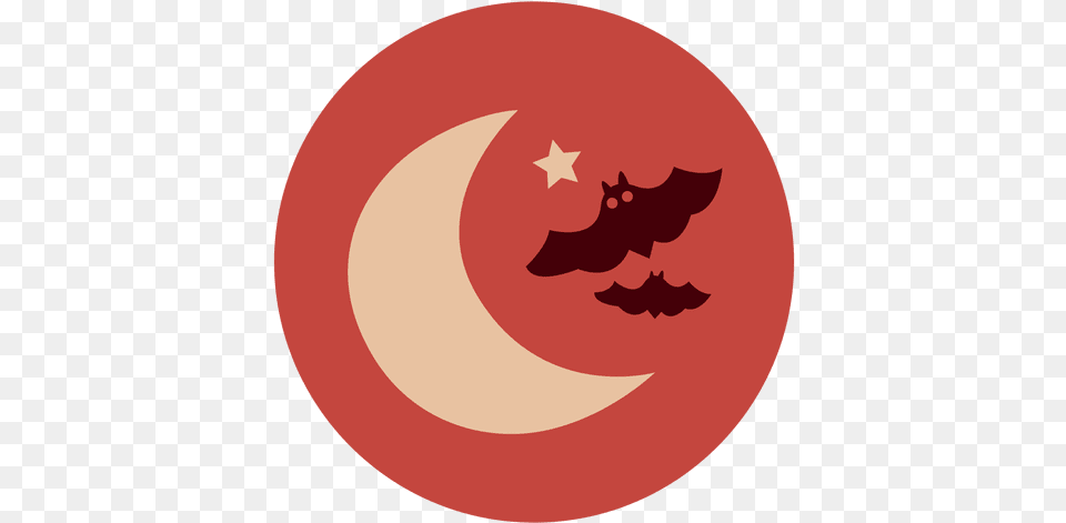 Moon Bats Circle Icon U0026 Svg Vector File Celestial Event, Nature, Night, Outdoors, Astronomy Free Png