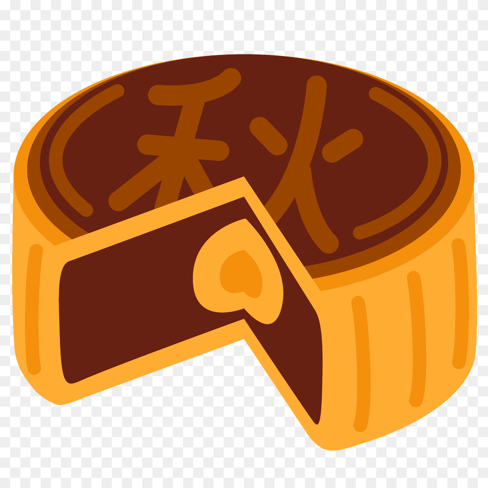 Moon Cake Emoji Clipart, Treasure, Bulldozer, Machine, Food Png