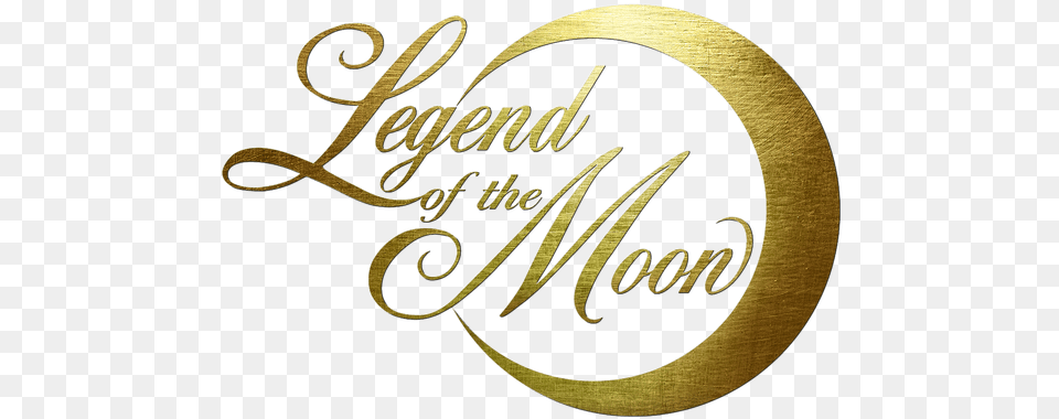 Moon Calligraphy, Handwriting, Text, Gold Free Transparent Png