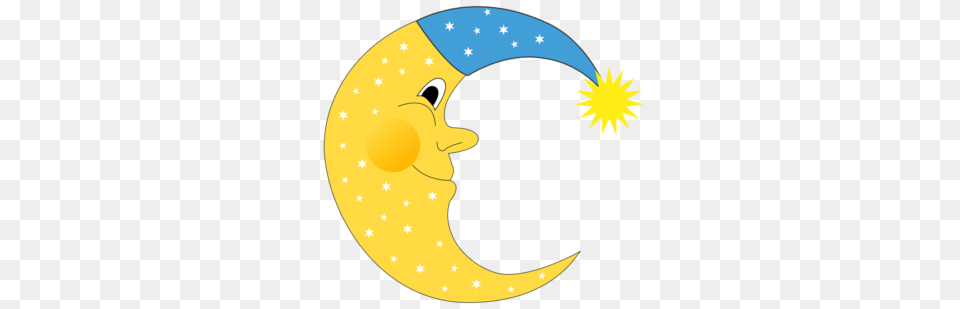 Moon Clip Art, Nature, Night, Outdoors, Astronomy Png Image