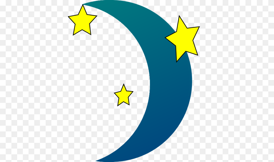 Moon Clipart, Symbol, Star Symbol, Outdoors, Night Free Transparent Png