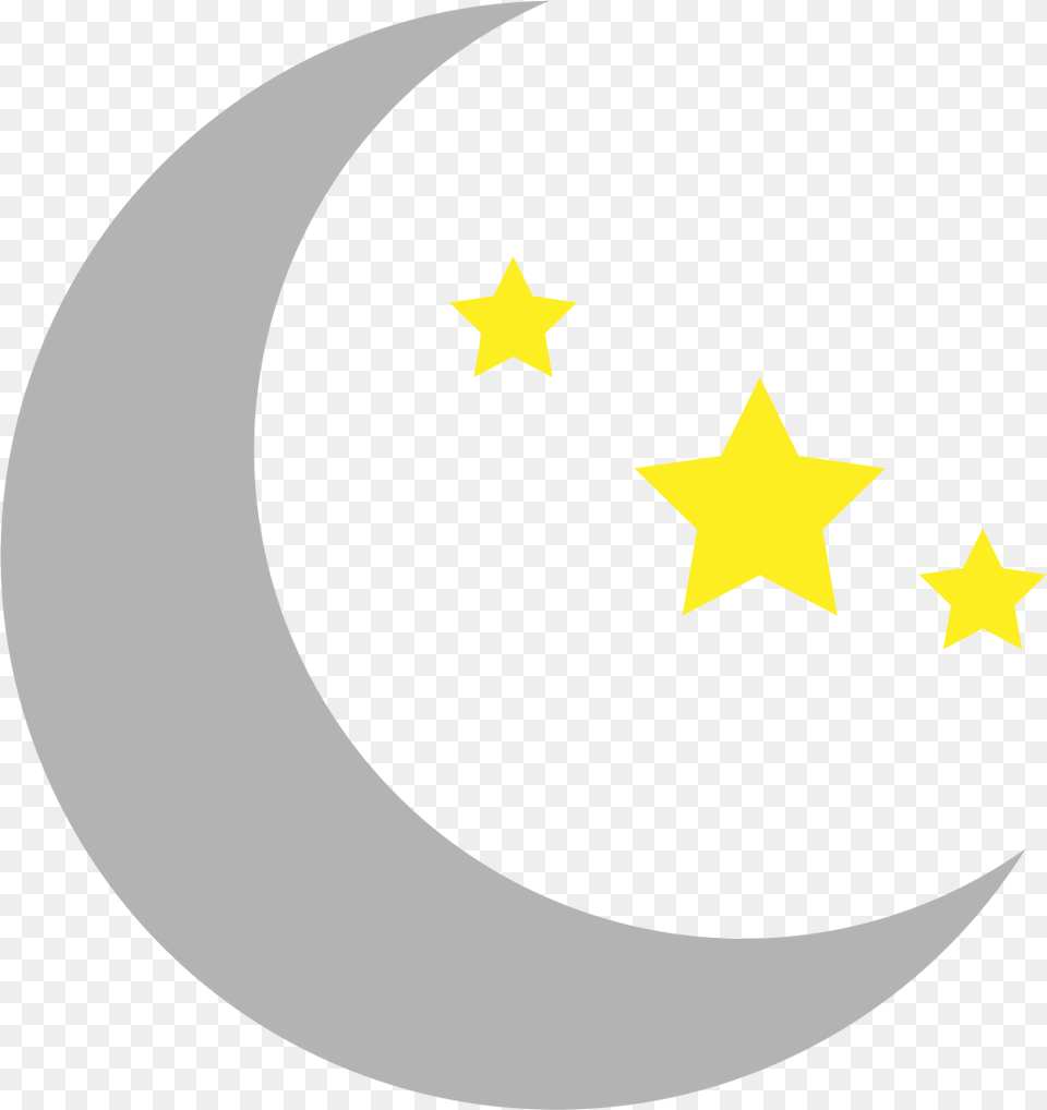 Moon Clipart, Nature, Night, Outdoors, Star Symbol Free Transparent Png