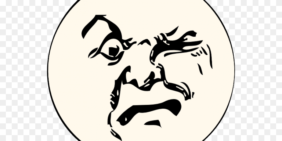 Moon Clipart Clip Art, Stencil, Baby, Person Png