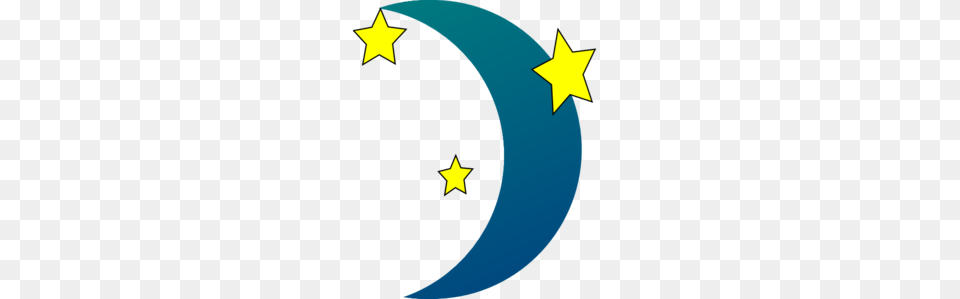 Moon Clipart Night Time, Nature, Outdoors, Star Symbol, Symbol Free Transparent Png