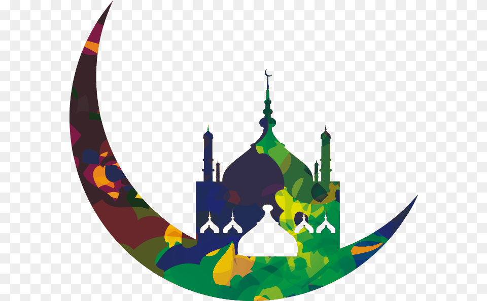 Moon Clipart Ramadan Graphics White Background, Architecture, Building, Dome, Outdoors Free Transparent Png
