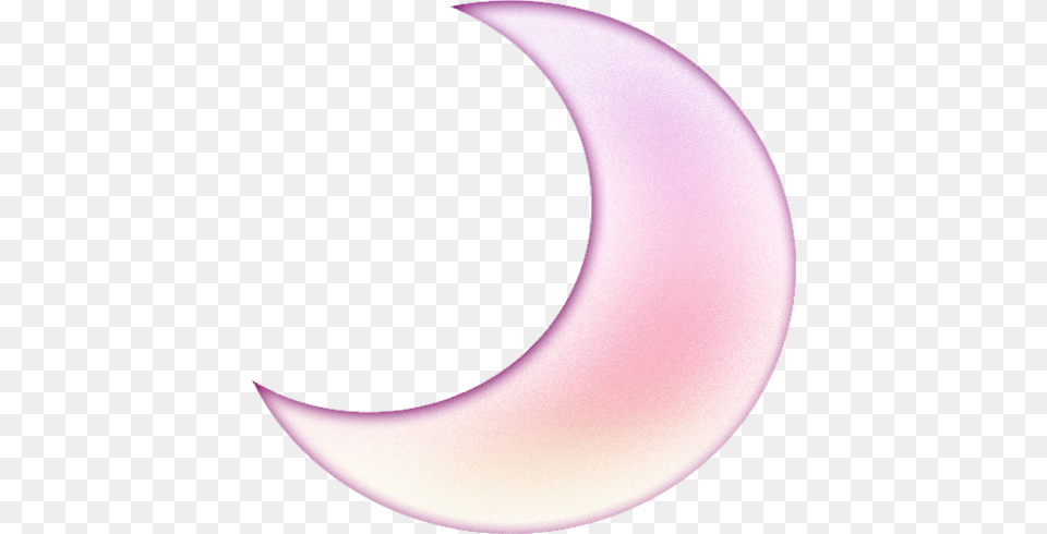 Moon Clipart Transparent Background Pink Crescent Moon, Astronomy, Night, Nature, Outdoors Png