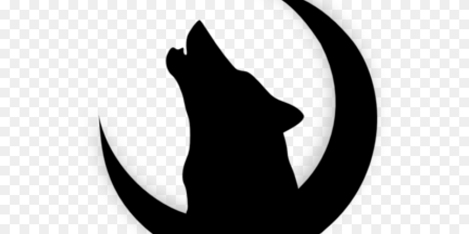 Moon Clipart Wolf, Astronomy, Bow, Weapon Png Image