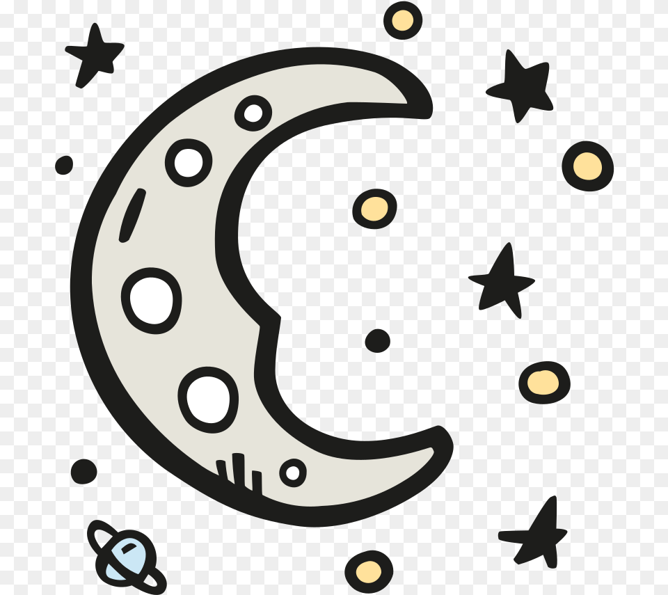 Moon Dreamy Icon Dreamy Icons, Night, Astronomy, Outdoors, Nature Free Png