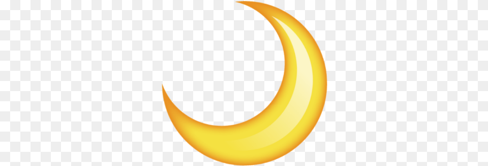 Moon Emoji Emojis Yellow Tumblr Photography Aesthetic Crescent, Astronomy, Nature, Night, Outdoors Png