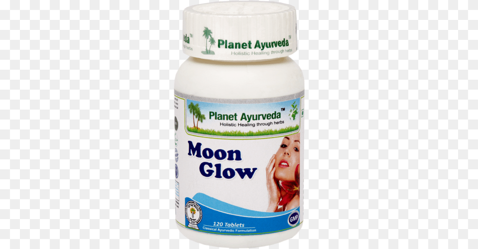 Moon Glow Tablets Planet Ayurveda Yakritphilantak Churna 200 Grams, Adult, Female, Person, Woman Free Png